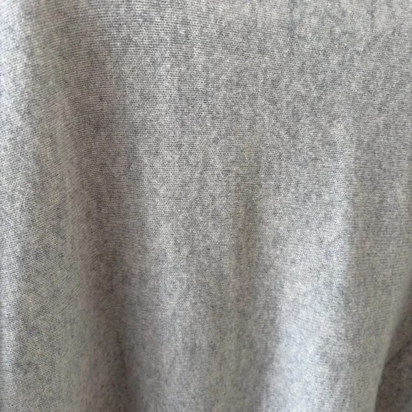 Garnet Hill Essential Cashmere Cropped Sweater in Heathered Grey XS - Picture 5 of 5